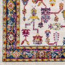 Tritzum Traditional Bright Pink Area Rug