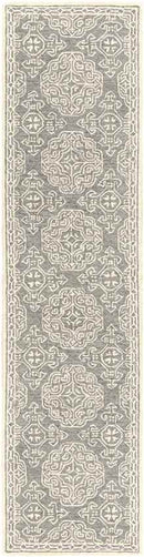 Wilaard Traditional Medium Gray Area Rug
