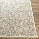 Wilaard Traditional Medium Gray Area Rug