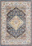 Var Traditional Teal Area Rug