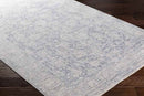 Alting Traditional Bright Blue Area Rug