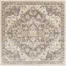 Anreep Traditional Dark Brown Area Rug