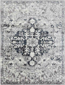 Cenon Traditional Aqua Area Rug