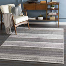 Bloemberg Modern Black Area Rug