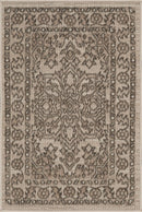 Darp Traditional Charcoal Area Rug