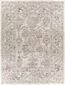 Deurze Traditional Charcoal Area Rug