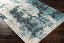 Drouwen Modern Teal Area Rug