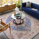 Landes Traditional Garnet Area Rug
