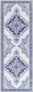 Eemten Traditional Navy Area Rug