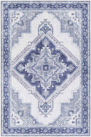 Eemten Traditional Navy Area Rug