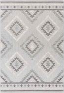 Elim Global Light Gray Area Rug