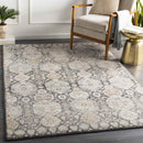 Geelbroek Traditional Black Area Rug