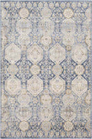 Geelbroek Traditional Navy Area Rug