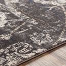 Avellino Traditional Black Area Rug