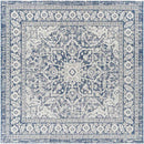 Mantinge Traditional Navy Area Rug