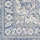 Mantinge Traditional Navy Area Rug