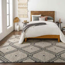 Maryport Global Black Area Rug