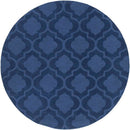 Bergerac Modern Dark Blue Area Rug