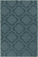 Bergerac Modern Teal Area Rug