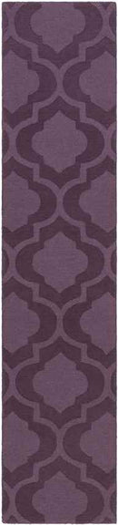 Bergerac Modern Eggplant Area Rug