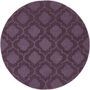 Bergerac Modern Eggplant Area Rug