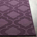 Bergerac Modern Eggplant Area Rug
