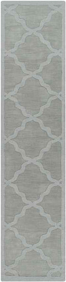 Ermont Modern Ice Blue Area Rug