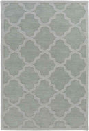 Ermont Modern Ice Blue Area Rug