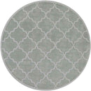 Ermont Modern Ice Blue Area Rug