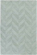 Menton Modern Ice Blue Area Rug