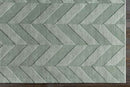 Menton Modern Ice Blue Area Rug