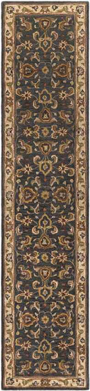 Palaiseau Traditional Denim Area Rug