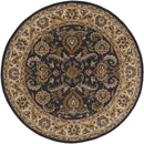 Palaiseau Traditional Denim Area Rug