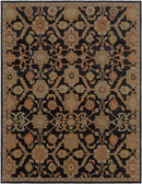 Nijstad Traditional Black Area Rug