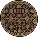 Nijstad Traditional Black Area Rug