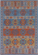 Nuil Global Bright Orange Area Rug