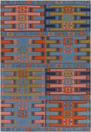 Odoorn Global Sky Blue Area Rug
