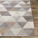 Oshaar Modern Medium Gray Area Rug