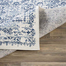 Hyeres Traditional Dark Blue Area Rug