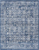 Hyeres Traditional Denim Area Rug