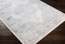 Peest Traditional Medium Gray Area Rug