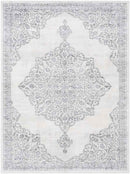 Pieperij Traditional Medium Gray Area Rug