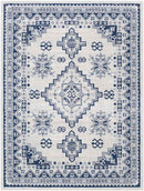 Pikveld Traditional White Area Rug