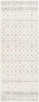 Rolde Global White Area Rug
