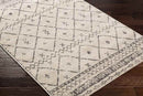 Rolde Global White Area Rug