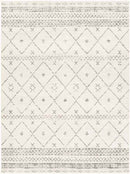 Rolde Global White Area Rug