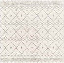 Rolde Global White Area Rug