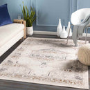 Smalbroek Traditional Dark Brown Area Rug