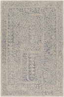 Veenhof Traditional Dark Blue Area Rug