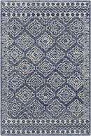Vledder Global Dark Blue Area Rug